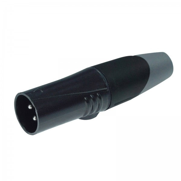Enova 3-Pin XLR hannkabelplugg, svart