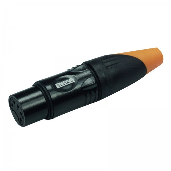 Enova 5-pol hunn XLR-kabelkontakt, svart IP67 Outdoor