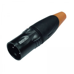 Enova 5-polet XLR-hannkabelkontakt, svart IP67 Outdoor