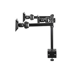 Ergonomisk skjermbrakett for 3 skjermer (14-24")