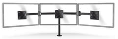 Ergonomisk skjermbrakett for 3 skjermer (14-24")