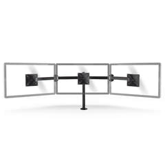 Ergonomisk skjermbrakett for 3 skjermer (14-24")