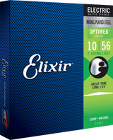 Elixir Optiweb gitarstrenger (7-strengs, 10-56 lys)
