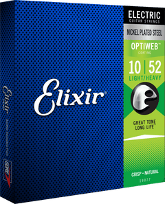 Elixir Optiweb gitarstrenger (lette/tunge, 10-52)