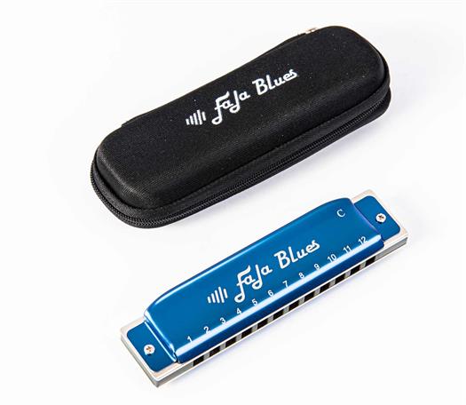Easttop Fala 12-hulls bluesharpe med alu.-kam - toneart C