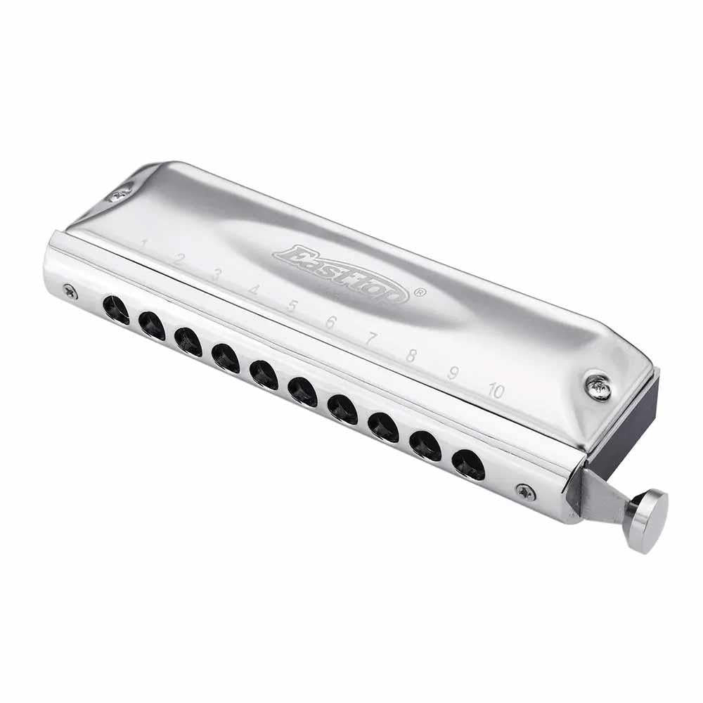 Easttop T1040 kromatisk 10-hulls munnspill (C)