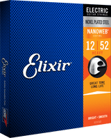 Elixir Nanoweb gitarstrenger (tunge, 12-52)