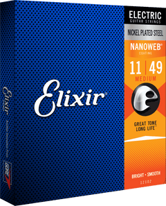 Elixir Nanoweb gitarstrenger (medium, 1149)