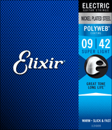 Elixir Polyweb gitarstrenger (Super Light, 09-42)