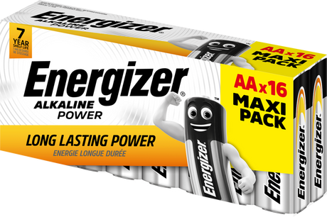 Energizer Power AA-batterier (16 stk)