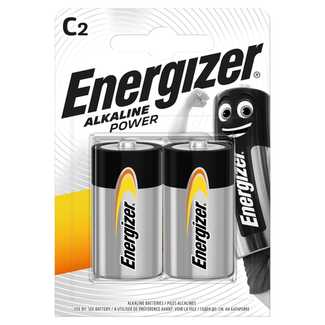 Energizer Power C-batterier (2 stk.)