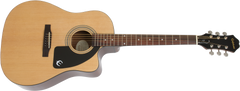 Epiphone AJ-100CE Western Gitarer (Natural)