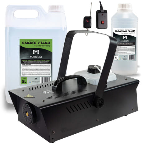 Marconi Røykmaskin (1200W) Bundle