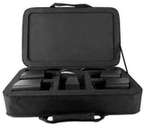 Chauvet FREEDOM H1 Batterilampe 4 stk. m. Veske (svart) 