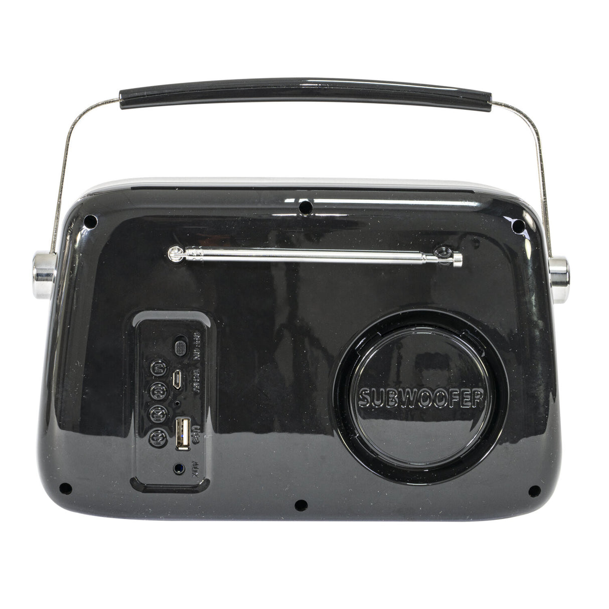 Madison Retro Radio med Bluetooth og FM (svart)