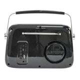 Madison Retro Radio med Bluetooth og FM (svart)
