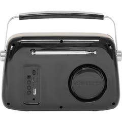 Madison Retro Radio med Bluetooth, FM og DAB (Sort)