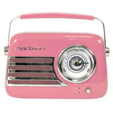 Madison Retro Radio med Bluetooth og FM (rosa)