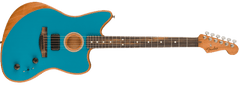 Fender American Acoustasonic Jazzmaster elektrisk gitar (Ocean Turquoise )