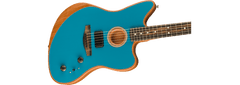 Fender American Acoustasonic Jazzmaster elektrisk gitar (Ocean Turquoise )