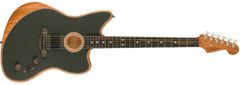 Fender American Acoustasonic Jazzmaster elektrisk gitar (Tungsten)