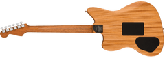 Fender American Acoustasonic Jazzmaster elektrisk gitar (Tungsten)