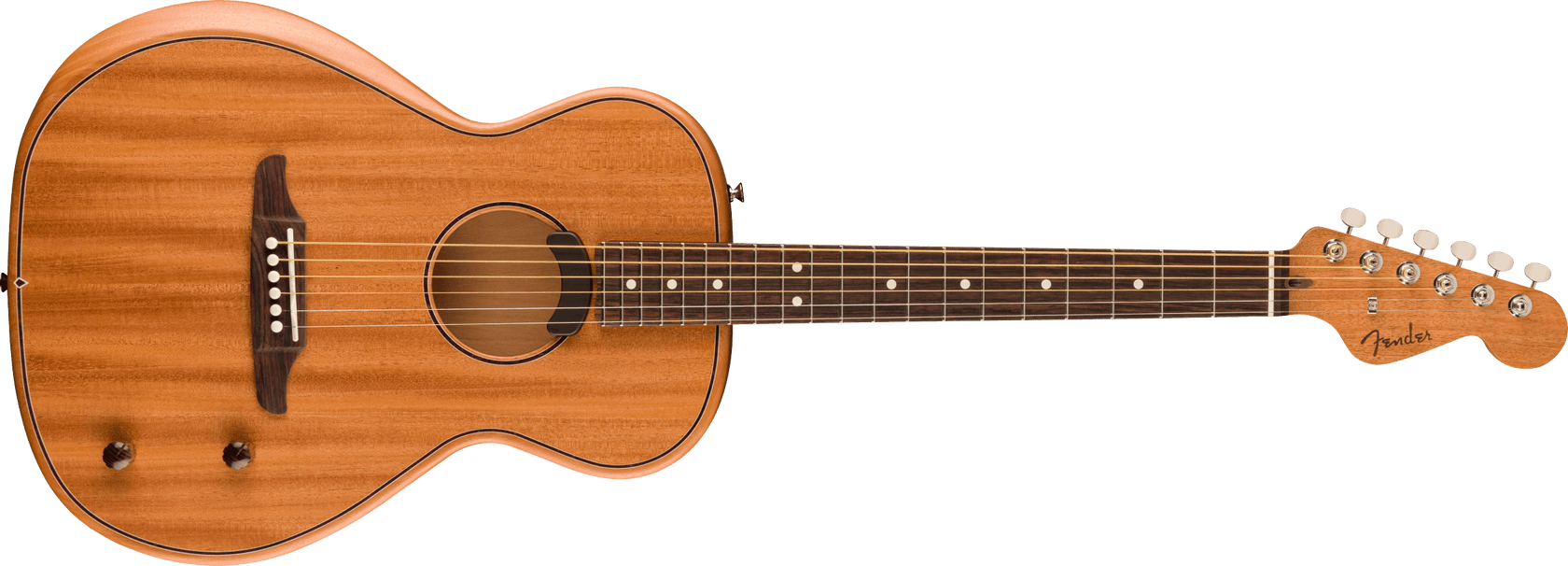 Fender Highway Series Parlor (helt mahogni)
