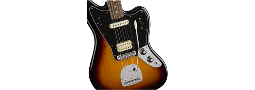 Fender Player Jaguar elektrisk gitar (Tricolor Sunburst )