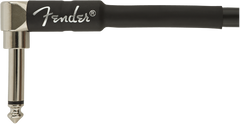 Fender profesjonell gitarkabel vinkelplugg (svart, 3m)