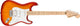 Fender Squier Affinity Stratocaster elektrisk gitar ( Sienna Sunburst )