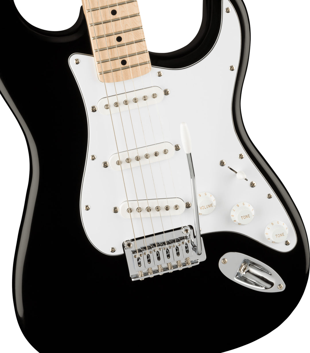 Fender Squier Affinity Stratocaster startpakke (Svart)