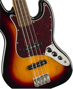 Fender Squier Classic Vibe '60s Jazz Electric Bass Fretless ( Sunburst )