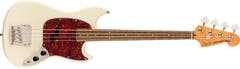 Fender Squier Classic Vibe '60s Mustang elektrisk bass (olympisk hvit)