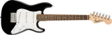 Fender Squier Mini Stratocaster elektrisk gitar (svart)