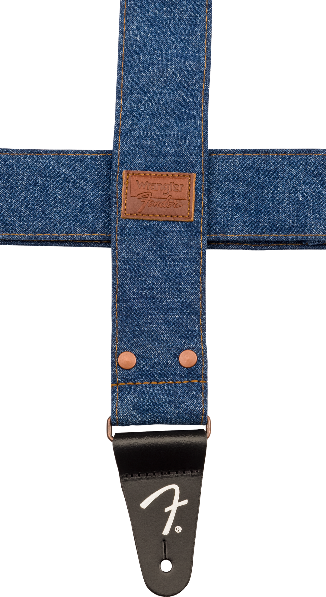 Fender x Wrangler Denim gitarstropp (Indigo, 2")