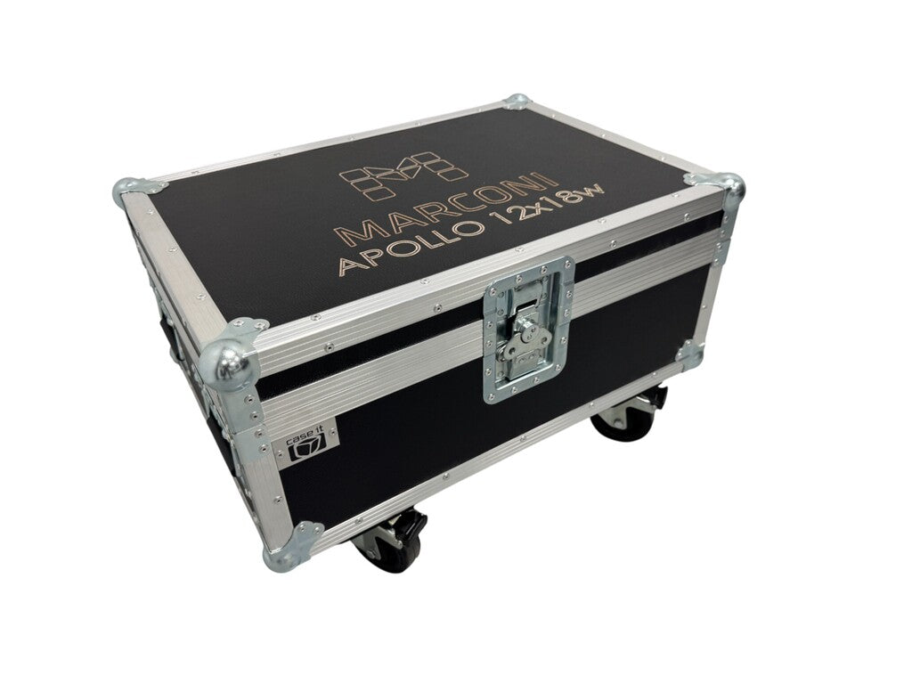 Marconi Flightcase til 4 X Apollo batterilampe