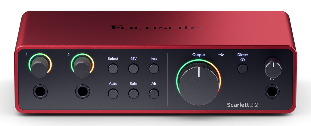 Focusrite Scarlett 2i2 4. generasjons lydkort