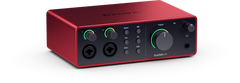 Focusrite Scarlett 4i4 4. generasjons lydkort