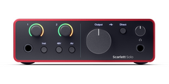 Focusrite Scarlett Solo Studio 4th Gen Lydkort-pakke
