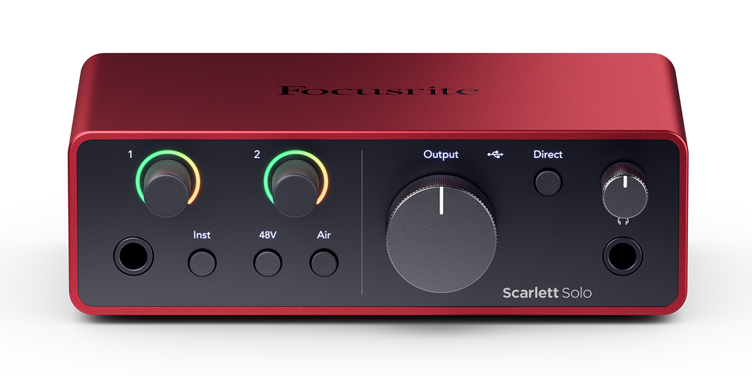 Focusrite Scarlett Solo 4th Gen Lydkort