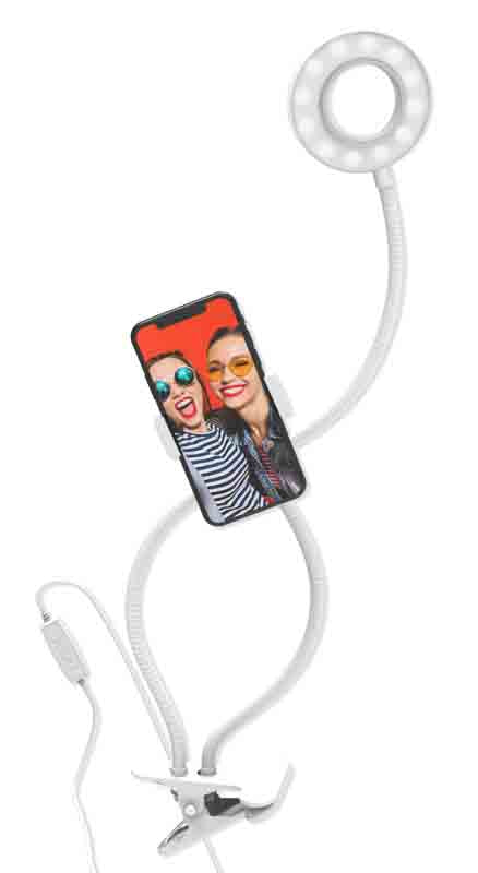 Digipower For You Vlogging kit 3" Ringlight med fjernkontroll 