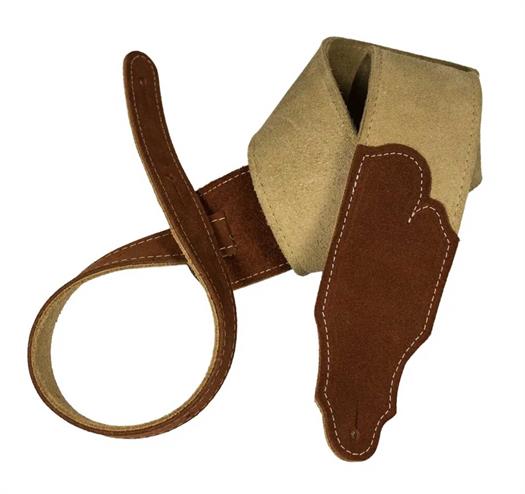 Franklin Guitarrem - Sedona semsket skinn-serien - FSS2-H-RU - honningfarget