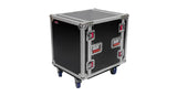 Gator G-TOUR 12U CAST rackcase 12U med hjul