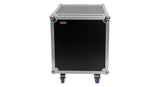 Gator G-TOUR 12U CAST rackcase 12U med hjul