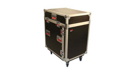 Gator G-TOUR-GRC12X12 konsollrack, 12U topp og 12U bunn