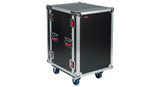 Gator G-TOUR 16U CAST rackcase 16U med hjul