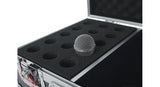 Gator G-TOUR M15 flightcase til 15 mikrofoner