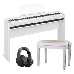 Yamaha P-225WH Piano Pack (Hvid)