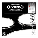 Evans G2 skinnpakke Rock Set Clear - 10", 12", 16"
