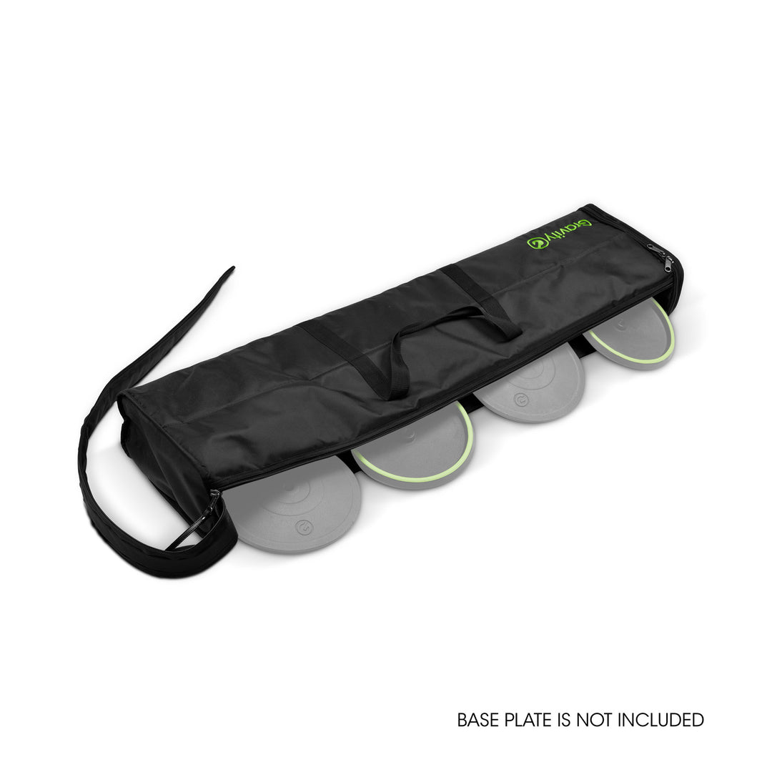Gravity BG MS PB 4 B - Transportveske for 4 mikrofonstativer med platefot
